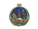Edelman Pallina con Scena Rossa/Verde A Batteria Natale Decorazioni, Multicolore, 87188614...