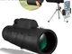 Vavshop Telescopio Monoculare,40x60 HD Zoom Cannocchiale Telescope Portatile con Treppiede...