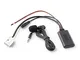 Adattatore audio AUX Bluetooth con microfono per Peugeot RD4 Radio per Peugeot 207 307 308...