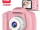 Macchina Fotografica per Bambini, 1080P HD 2,0 Pollici Bambini Fotocamera Digitale Portati...