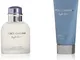 D&G Light Blue Pour Homme Kit di Regalo Acqua di Colonia, Balsamo Dopo Radere - 150 ml