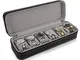 Scatola per Orologi in Pelle con 6 Slot, Vassoio di visualizzazione per Organizer per scat...