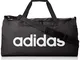 adidas Lin Core Duf M Borsone, 55 cm, Nero (Black/Black/White)