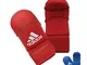 Adidas - Guanti Da Karate-Kumite/Fit-Boxe Omologati Wkf, Rosso, L