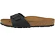 Birkenstock Madrid Birko-Flor Donna Nero Sandali-UK 6