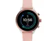 Fossil Orologio Digitale Rosa Donna con Cinturino in Silicone FTW6022