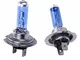 XINGFUQY 2pcs 12V H7 100W 6000K Xenon Halogen Halone Bulbs Super Brillante Bianco Light Au...