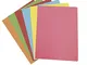 Elba Gio – Pack di 50 cartelline semplici, Verde, Multicolore