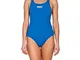 Arena W Solid Swim PRO, Costume Sportivo Donna, Blu (Royal/White 72), 48