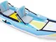 Hammer Due Persone Kayak Gonfiabile con Paddle, SUP Bordo di Pala Doppio Spessore Kayak Du...