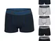 NOTTINGHAM Pack 6 Paia Slip/Boxer Uomo Bielastico Art.83 (Pack 6 Boxer Art.83 - XXL / 54)