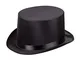 Boland - Hat Gala, cappello a cilindro, bordatura, elegante, in feltro, anni '20, gatsby,...