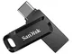 SanDisk Ultra Dual Drive Go, Unità USB Flash Type-C, 128 GB, Nero