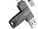 ZHAKE Chiavetta USB 64GB, Memoria USB 3.0 Memoria Stick Flash Drive per iPhone e Andriod D...