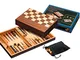 Philos 2508 - Set Scacchi, Backgammon, 32 mm, Chiusura Magnetica [Importato dalla Germania...