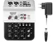 Neewer NW02-1A Mixer Console 4 Canali Economico per Microfono a Condensatore Compatto Mixe...
