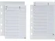 Sei Rota 534444- Protettori di documenti A5, 150 x 210 mm,1 confezione x 10 pezzi