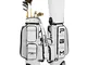 WGOLF Sacca da Golf per Le Donne stativo a rotelle Golf Bag Leggero di Grande capienza 5 W...