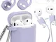 Mauri Custodia AirPods in Silicone Compatibile con Cuffie Apple earpods 2 & 1, Air-pods Co...
