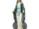Design Toscano KY914 Medaglia Miracolosa Madonna Sacro Giardino Statua, Multicolore