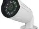 Atlantis Ultraplex 510A-BP Telecamera IP PoE Onvif Bullet Outdoor, 1 MP, Bianco