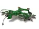 Jamara Trattore Rastrello Twin Roto per Fendt 1050, Colore Verde, 412411