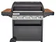 Campingaz - Barbecue a gas, serie 4 doppia fiamma, con 2 zone griglia separate, 4 bruciato...