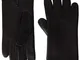 Calvin Klein Deboss Logo Leather Gloves Guanti, Nero (BLACK BDS), Large (Taglia Produttore...