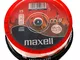 Audio CD-R 80 min./700 MB Maxell XL-II 80 in campana di 25 pezzi