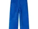 vidaXL Pantaloni per Bambini in Velluto a Coste Blu Cobalto 104