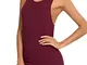 Wayleb Tank Top Cotone Canotta Sportiva Donna, Maglia Maglietta Senza Maniche Donna Tempo...