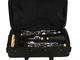 Set per clarinetto Dilwe, set per clarinetto 17 tasti in Sib in legno con panno per pulizi...