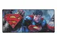 Superman - Tappetino Antiscivolo XXL 90 mms X 40 mms con Finitura In Perline - Licenza Uff...
