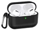 laxikoo Custodia per AirPods PRO 2019, Silicone Cover per AirPods PRO Case con Moschettone...