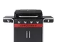 Char-Broil Gas2Coal 440 - Barbecue a gas, colore: Nero