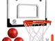 SUPER JOY Mini Canestro Professionale da Basket Kit Basket da Camera Interno per Bambini A...