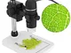 Hopcd Microscopio Digitale USB, 5MP microscopio elettronico Professionale/endoscopio con i...