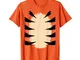 Arancione Costume da Tigre Leone Bambini Camuffare Costume Maglietta