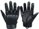 Xnuoyo Gomma Dura Knuckle Full Finger e Mezza Finger Gloves Guanti di Protezione Touch Scr...