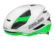 Salice Levante XS Blanc-Vert, Casco Bicicletta Unisex Adulto, Bianco/Verde, 52-58