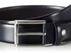 MLT Belts & Accessoires - London, Cintura Uomo, Blu (navy 1200), 105 cm