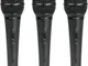 Behringer ULTRAVOICE XM1800S 3 microfoni cardioidi dinamici per voce e strumenti (set di 3...