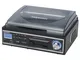 Medion MD 83447 - Giradischi, lettore e convertitore di audiocassette in MP3 mediante port...