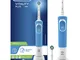 Spazzolino elettrico Oral-B Pro Vitality Cross Action batteria, colore blu