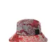 Desigual Hat_nini Digital Jacquar Cappello, Colore: Rosso, Taglia Unica Donna