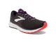 Brooks Glycerin 17, Scarpe da Corsa Donna, Black/Fiery Coral/Purple, 39 EU