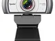 Spedal Full HD Webcam 1080p, Live Streaming PC Camera con Microfono, 120 Gradi Ultra Wide...