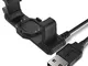 TUSITA Caricabatterie per Garmin Forerunner 225 GPS Watch - Cavo di ricarica USB Clip Crad...