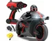 JMG Rc Moto Bambini Motociclo Elettrico di Telecomando RC Auto Moto Mini Moto 2.4Ghz Moto...