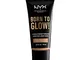 NYX Professional Makeup Fondotinta Illuminante Effetto Naturale Born To Glow, Coprenza med...